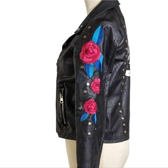 Disney Beauty and the Beast Belle Faux Leather Jacket - Picture 2 of 7